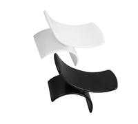 DONFAMDS 2Pcs U Shaped Manicure Hand Pillow Rest Ergonomic Nail Cushion for Professional Use Easy to Clean Detachable Design for Nail Salons and Home Manicure