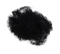DONFAMDS 30G Real Human Hair Bulk Extensions for Dreadlocks and Wig Repair Hair Durable DIY Hairpiece for Women Natural Look for Styling and Enhancing Wigs