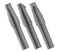 DONFAMDS 3pcs Duckbill Pencil Sharpener Makeup Sharpener Aid Tool for Eyebrow Pencils with Stable Grip Compact Lightweight Design for Precise Sharpening