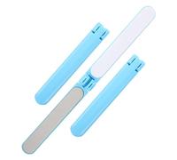 DONFAMDS 3pcs Nail Files Dual-Sided Stainless Steel Manicure Tools for Easy Grinding and Polishing Compact Nail Care
