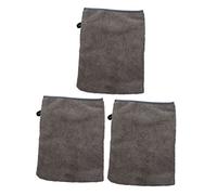 DONFAMDS 3Pcs Reusable Face Cleaning Gloves Set Ultra-Fine Fiber Makeup Remover Mitts for Gentle Facial Cleansing for Skin Types Soft Practical for Daily Use