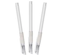 DONFAMDS 3pcs Waterproof Tattooing Marking Pens for Eyebrow Position Makeup, Plastic Material with Long Serving Life, Safe Use on Skin, for Professional Salon and Surgery Practitioners