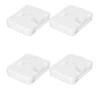 DONFAMDS 4 Boxes Pure Cotton Facial Pads for Blackhead Removal and Pore Minimizing Care, Soft Cotton Nose Strip Alternative, Hydrating Toner Soaking Pads for Daily Skincare and Facial