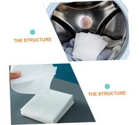 DONFAMDS 48 Sheets Anti-dyeing Absorption Laundry Sheets for Clothes Washing Cotton Fabric Color Protection Supply for Travel and Home Use