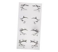 DONFAMDS 4pairs Halloween Eye Makeup Stickers Bat and Spider Design Temporary Eye Line Decals for Costume Parties Cosplay and Masquerades for Adding Charm to Your Look