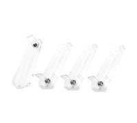 DONFAMDS 4Pcs Automatic Cigarette Dispensers Store Counter Display Rack Transparent Cigarette Display Case for Retail with Ergonomic Auto-Push Design Easy Installation Material Random Color