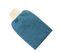 DONFAMDS 4pcs Double-sided Thick Bath Gloves and Wash Towels Set for Home Use, Lightweight Exfoliating Shower Mitts Soft Texture, Suitable for Daily Body Cleansing Random Color