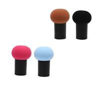 DONFAMDS 4pcs Mushroom Shaped Makeup Powder Puff Soft Cosmetic Cushion Applicator for Face and Body Fluffy Washable Sponges Save Powder for Natural Finish