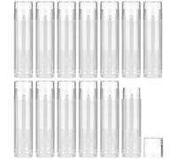 DONFAMDS 50pcs Lip Balm Containers Lip Gloss Tubes Plastic Polypropylene Empty Container Convenient to Carry for People Who Love DIY