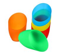 DONFAMDS 5pcs Plastic Lamp Shades Horseshoe Design Center Replacement Covers for Desk Floor Table Lamps Home Decor