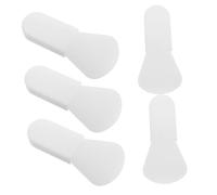 DONFAMDS 5pcs Silicone Face Mask Brush and Makeup Spatulas Mini Soft Silicone Applicator Set for Clay Masks and Lotion Skincare Portable Facial Brush for Home and Travel Use