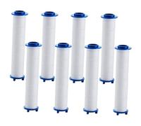 DONFAMDS 8Pcs Shower Head Filters Replacement Sprinkler Heads with PP Cotton Material High Pressure Water Filter for Clean Water Home Bathroom Use