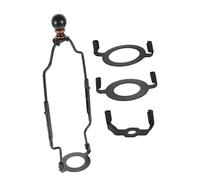 DONFAMDS Adjustable Iron Lamp Shade Holder Harp for Floor Lamp Repair Lampshade Adapter with Stable Y-Shaped Bracket DIY Compatible Living Lighting Accessory