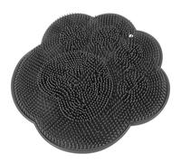 DONFAMDS Back Rub Pad Foot Scrubber Mat for Shower Bathroom Silicone Non-slip Exfoliating Massage Pad for Cleaning Feet and Back in Tub Shower