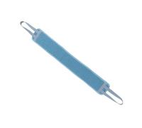 DONFAMDS Blue Back Scrubber Bath Towel with Handle for Home Use, Made of Grind Arenaceous Polyester, Comfortable Grip and Easy to Clean Hard-to-reach Areas, Effective Dead Skin Removal