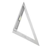 DONFAMDS Carpenter Triangle Ruler with Level Framing for Woodworking Precision Angle Measurement Tool Compact Lightweight Design for Accurate Drawing and Measurement