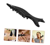 DONFAMDS Ceramic Fish-shaped Gua Sha Tool Face and Body Massage Scraper Compact Muscle Massager for Facial Skin Care and Neck Relaxation