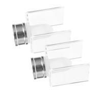 DONFAMDS Diy Silicone Lipstick Mold Set 2pcs Single Hole Lip Balm Mold Mouthpiece and Ring for Home Lipstick Making Supplies