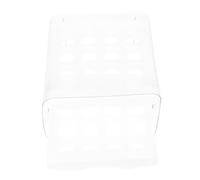 DONFAMDS Double Layer Transparent Egg Storage Box with Lid Fridge Organizer for Kitchen Drawer Versatile Egg Holder for Refrigerator and Countertop Stable Support and Freshness Preservation