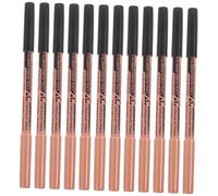 DONFAMDS Dual-Ended Eyeliner and Eyebrow Pencil Set 12-Piece Makeup Kit for Women Waterproof Eye Makeup Tools Concealer Pencils for Everyday Use
