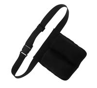 DONFAMDS Essential Oil Organizer Waist Bag Adjustable Belt for Therapists Dual Pocket Massage Oil Holder Efficient Storage for Home Office and Travel Use