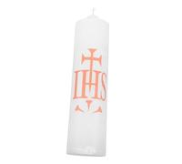 DONFAMDS Flannel Candle Holy Candle for Baptism Wedding Decoration Home Office Use
