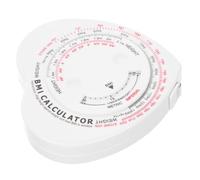 DONFAMDS Flexible Heart-Shaped Bmi Measuring Tape Portable Body Measurement Tool Dual-Sided Soft Tape for Waist Monitoring and Accurate Clothing Measurements