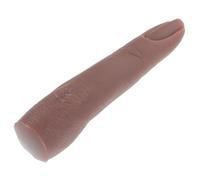 DONFAMDS Flexible Silicone Nail Practice Finger and Sturdy with Bendable Joints, Realistic and Lifelike Artificial Finger Convenient to Use for Nail Training for Professional Or Personal