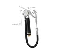 DONFAMDS Heavy Duty Digital Tire Pressure Gauge with Precise Mechanical Detection Portable Air Pressure Gauge for Cars and Motorcycles Easy to Read Screen Garage Accessory