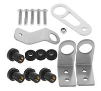 DONFAMDS Heavy Duty Radiator Bracket for Cars Metal and Rubber Radiator Mounting Kit with Enhanced Cooling and Easy Installation for Car Modification