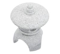 DONFAMDS Japanese Stone Lantern Sculpture Pagoda Figurine for Zen Garden Aquarium Decor and Outdoor Spaces Design Detailed Craftsmanship for Tranquil Settings