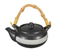 DONFAMDS Japanese Vintage Ceramic Tea Kettle Retro Porcelain Teapot for Home and Sushi Restaurant Elegant Design Portable and Easy to Clean for Traditional Tea Making