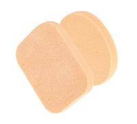 DONFAMDS Makeup Sponge Powder Puff 2pcs Round Dual-use Facial Sponges for Dry and Wet Application, Soft Cosmetic Puff Suitable for Foundation and Cream Makeup