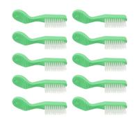 DONFAMDS Manual Toothbrushes and Plastic Handle Soft Bristle 20pcs with Large Head, Travel Size Mini Toothbrushes for Gentle and Efficient Cleaning for Prisons and Detention Centers