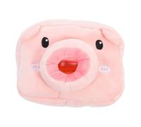 DONFAMDS Plush Car Tissue Holder Cute Pig Design Soft Headrest and Sun Visor Tissue Case for Back Seat Organization and Practical Car Interior Accessory