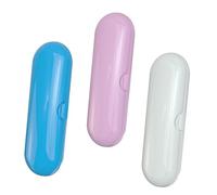 DONFAMDS Portable Electric Toothbrush Travel Case Set Protects Toothbrush from Dirt and Damage 3pcs with Pp Material, Unique and Design, for Bathroom and Travel Use