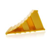 DONFAMDS Portable Wheel Chock Stopper Plastic Vehicle Tire Block Anti-slip Wheel Stop Sliding Block for Car and Trailer Parking