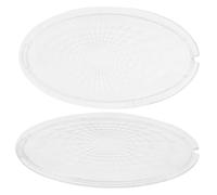 DONFAMDS Range Hood Lamp Shades Replacement Pair for Kitchen Extractor Light Cover Easy Installation and Broad Compatibility Indoor Use