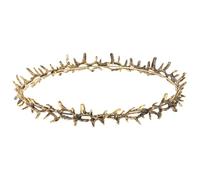 DONFAMDS Renaissance Party Crown Gold Thorns Headpiece Tiara for Women Women’s Birthday Cosplay Prop King Costume Accessory