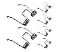 DONFAMDS Replacement Tension Springs Universal Fit 6pcs Stainless Steel Precise Compatibility for Electric Trimmer and Clipper Blades for Pet Grooming and Hair Clipper Repair