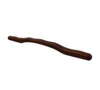 DONFAMDS Ribbon Rod for Health Massager Multi-Function Massage Stick Scraping Rod for Home Use Suitable for Back and Neck Relief Ergonomic Design Brown for Massage