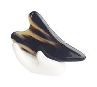 DONFAMDS Scraping Massage Horn Scrapes Skin Board 11cm Thick Natural Horn Therapy Tool for Facial and Body Care Multi-functional Manual Scrape for Relaxation and Trigger Point Treatment