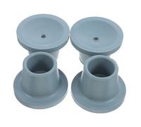 DONFAMDS Shower Chair Leg Cover 4Pcs Non-Slip Replacement Feet Caps 28.5Mm Aperture for Bath Stool Floor Protection in Medical and Home Settings