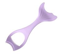 DONFAMDS Silicone Eyeliner Aid Tool for Women Portable Multi Function Eye Makeup Assistant Mermaid Design Easy to Clean Eye Cosmetics Compact for Travel