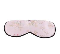 DONFAMDS Silk Sleep Mask for Women Decorative Weighted Eye Mask Cooling Therapy