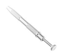 DONFAMDS Spring Assisted Grabber Tool for Ic Chips and Electronic Components Pickup Aluminum Extractor for Screws Capacitors and Precision Parts Silver Holder for Electronics Repair