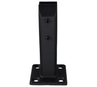 DONFAMDS Stainless Steel Glass Clamp Floor Mount Bracket for Balustrade with Secure Grip and Moderate Clamping Force Suitable for Glass Fixing and DIY Projects in Staircase and Pool Areas