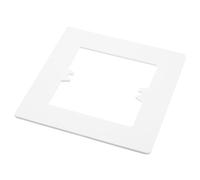 DONFAMDS Type Decorative Wall Plate Cover for Light Switches White Hole Guard Faceplate Spacer Easy Install Wall Socket Surround Protector for Home and Commercial Use