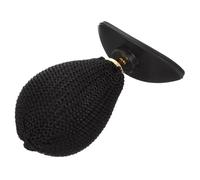 DONFAMDS Women Eye Shadow Stamp Silicone Stamper Portable Comfortable Texture Black Useful Eyeshadow Stamper for Trip