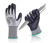 Donfri Cut Resistant Work Gloves Level 5 Touchscreen PU Coated Size M